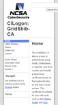 Mobile Screenshot of gridshibca.cilogon.org