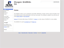 Tablet Screenshot of gridshibca.cilogon.org
